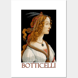 Portrait of a Lady by Sandro Botticelli Posters and Art